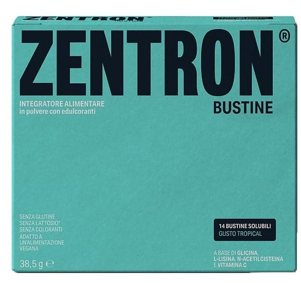 Zentron L-lisina + N-acetilcisteina – 14 bustine solubili