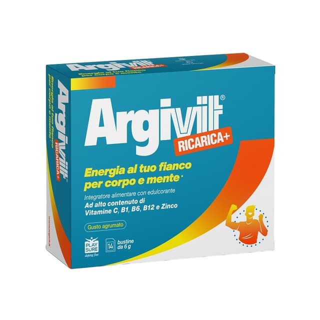 Argivit Ricarica – 14 bustine integratore con arginina