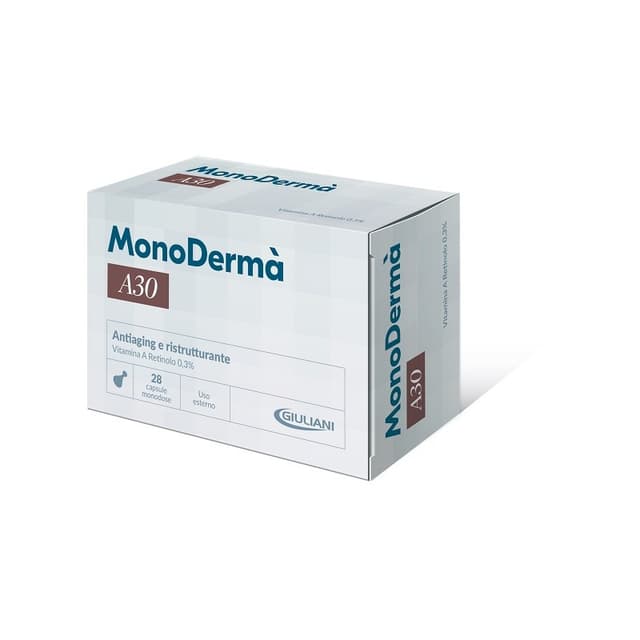 Monoderma A30 – 28 capsule con Vitamina A (Retinolo) per il Viso