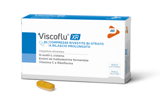 Viscoflu XR – 30 Compresse Rivestite per le Vie Respiratorie