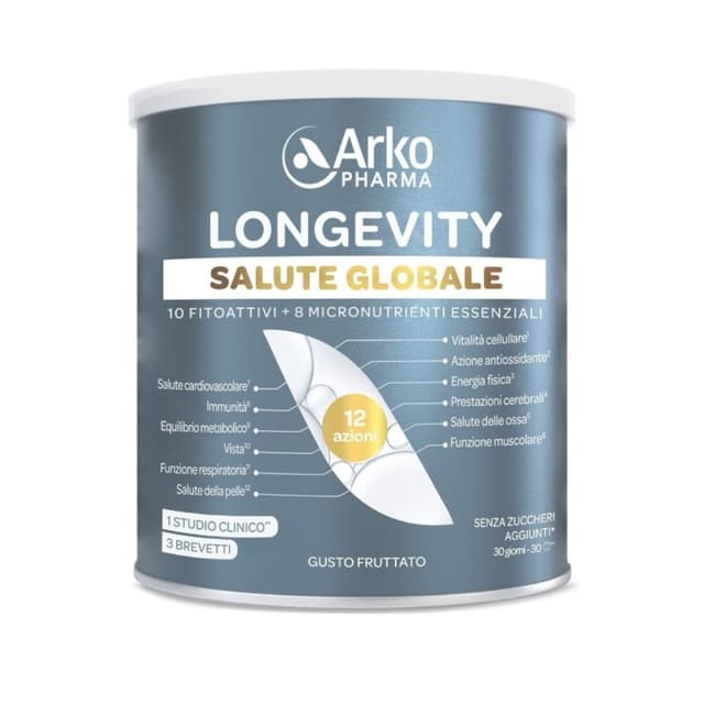Longevity Salute Globale Integratore – Polvere 285 g