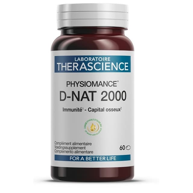 Physiomance D Nat 2000 - 60 perle con vitamina D3