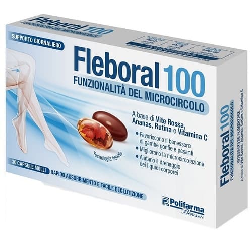 Fleboral 100 – 30 capsule per la salute venosa