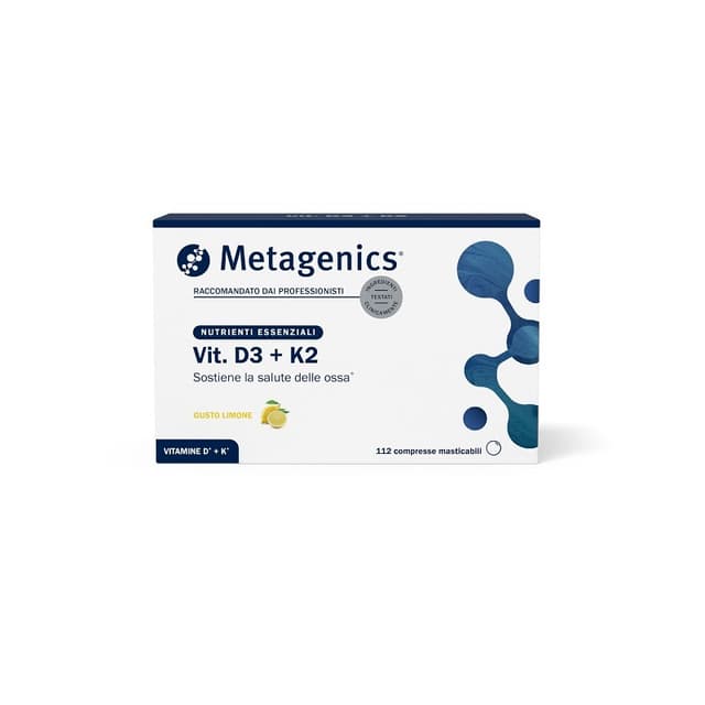 Vitamina D3 K2 – 112 Compresse Masticabili
